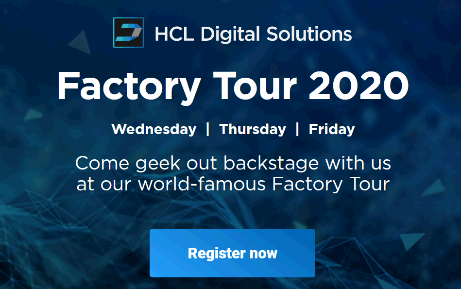 Image:HCL Digital Solutions Factory Tour 2020