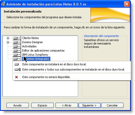 Image:Notes y Designer en castellano y Administrator en Inglés