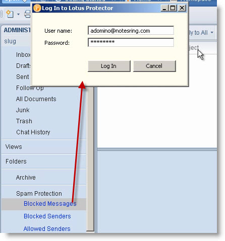 Image:Lotus Protector  2.6 Mail Security Video y Tutoriales