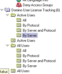 Domino License Tracking