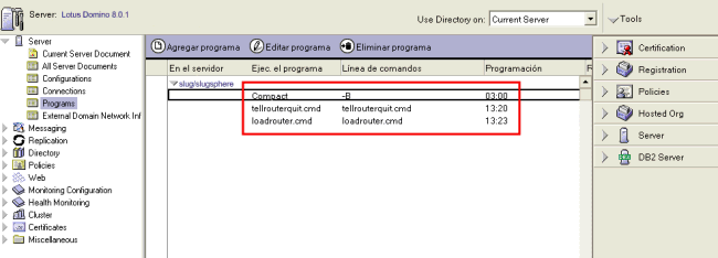 Image:Ejecución de tareas programadas en Lotus Domino