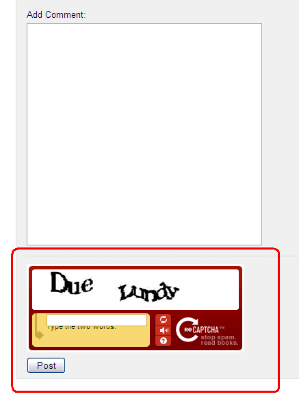 Image:Extending DominoBlog: RECaptcha