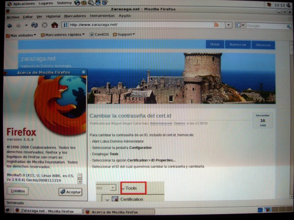 Image:Linux CentOS, primeras impresiones