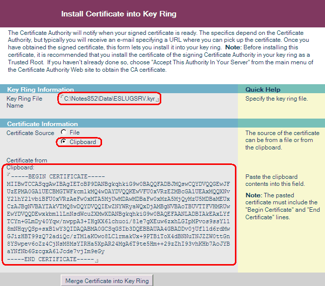 Image:Lotus SSL-DNIe Parte 4, terminado mi certificado y puesta en produccion