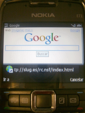 Remote Console en Nokia E71