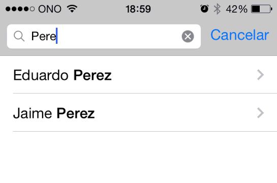Image:TRAVELER: Corporate Lookup en dispositivos Apple